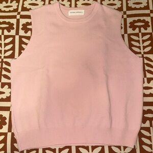 Extreme Cashmere Be Now Pink Sweater Vest